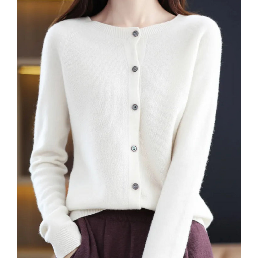 Theresa | Soft Button-Front Cardigan