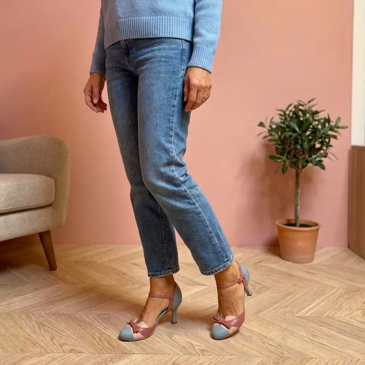 Evangeline | Vintage Bow Pumps