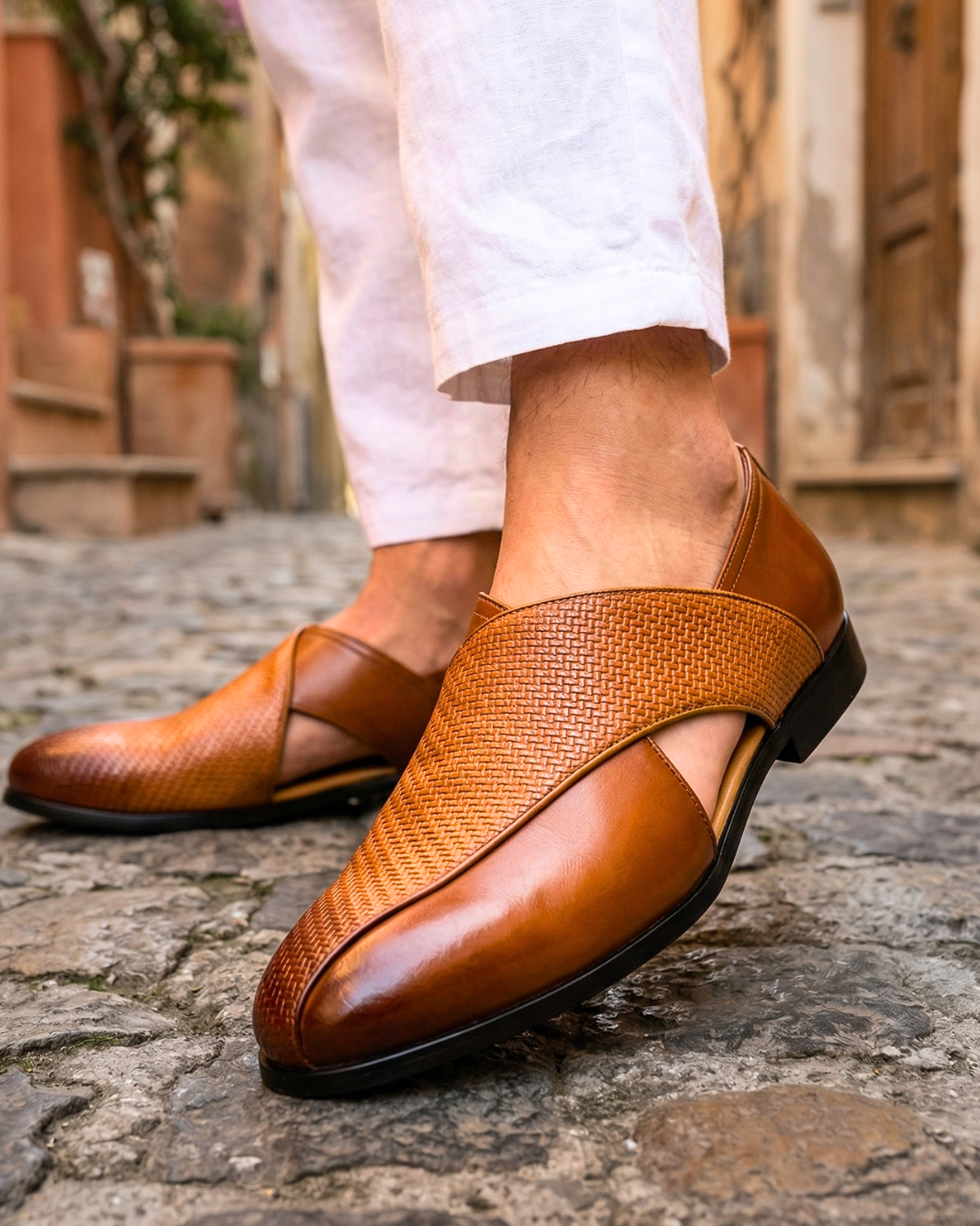 Matteo | Men's Leather Slip-On Dress Shoes