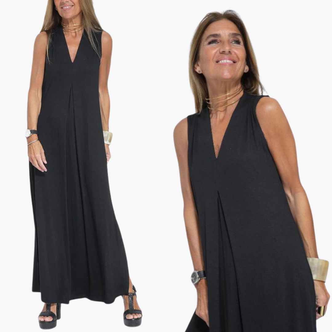 Isabella | Elegant Sleeveless Maxi Dress