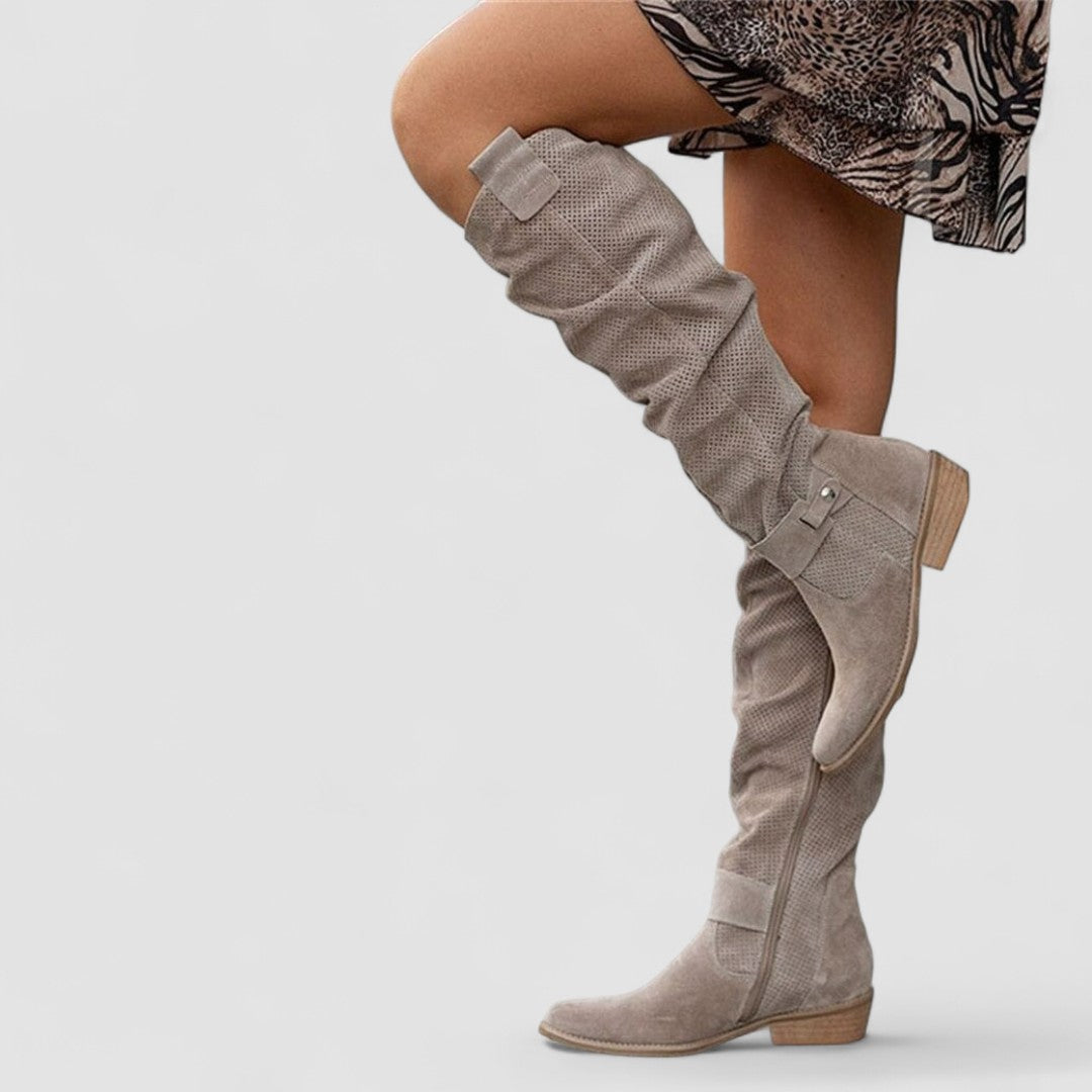Nova | Slouch Western Boots