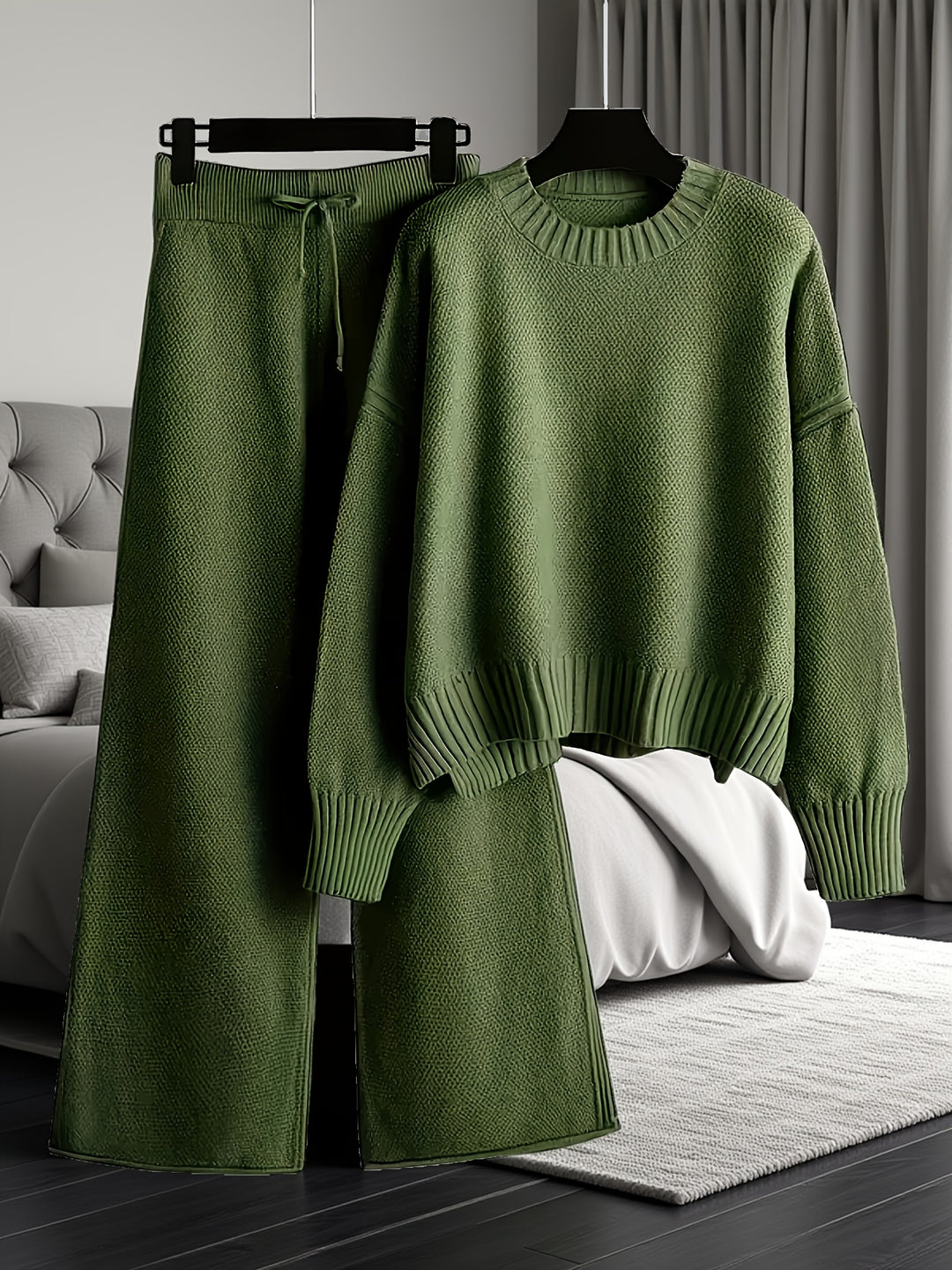 Rosanna | Relaxed Textured Two-Piece Set