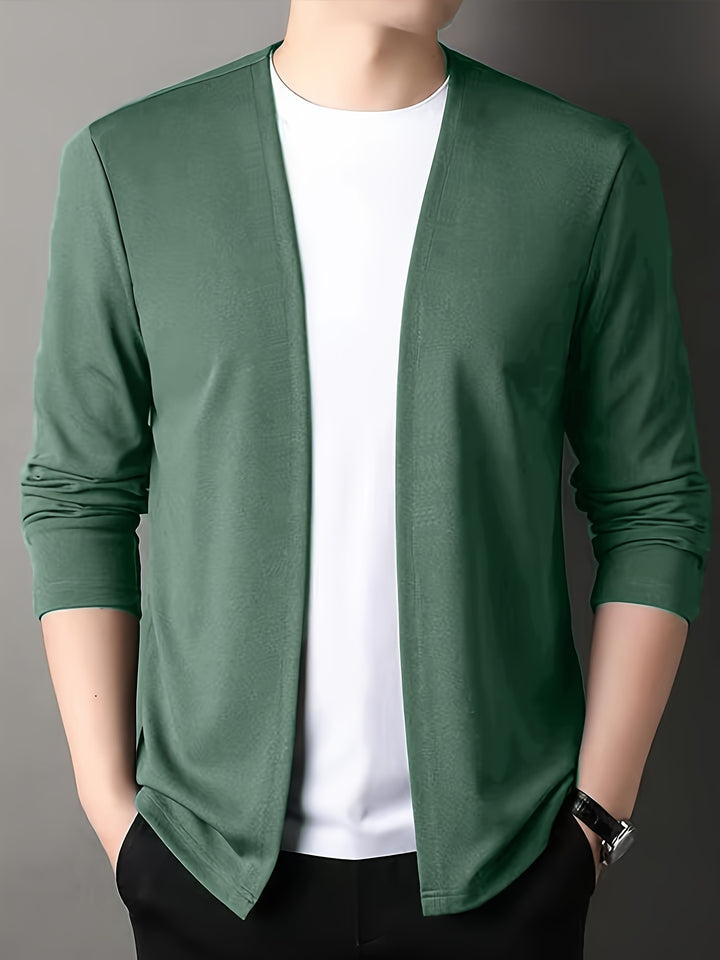 Malcolm | Open-Front Lightweight Cardigan