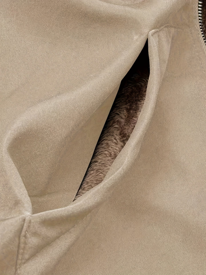 Marlowe | Cozy Fleece-Lined Hooded Coat