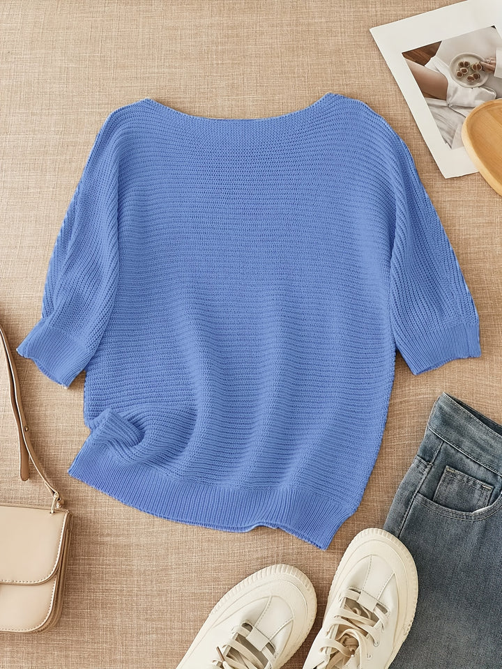 Faye | Relaxed Textured Sweater