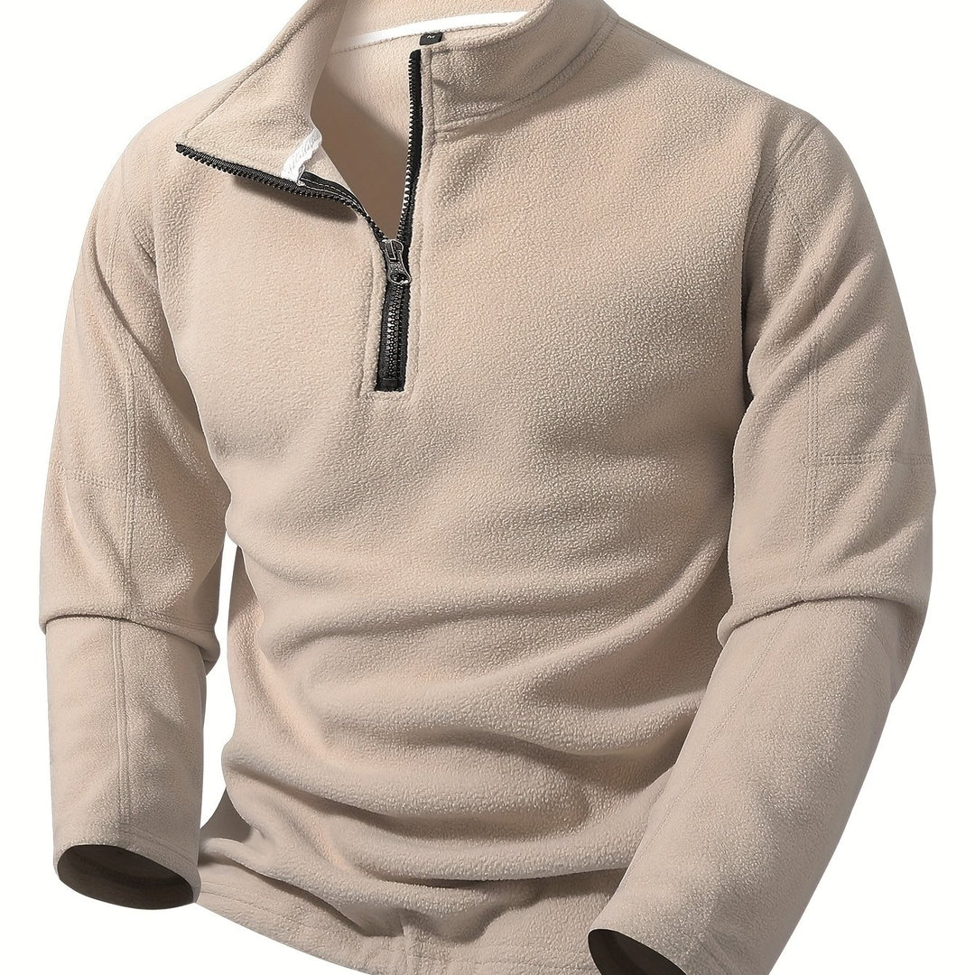 Garrett | Quarter-Zip Stand Collar Pullover