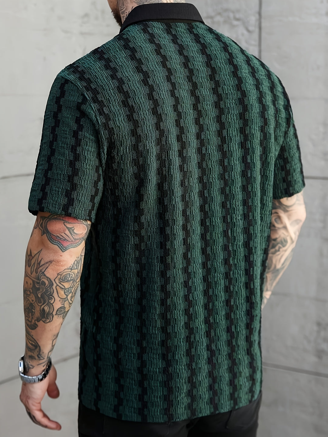 Strand | Men's Colour Stripe Short Sleeve Shirt