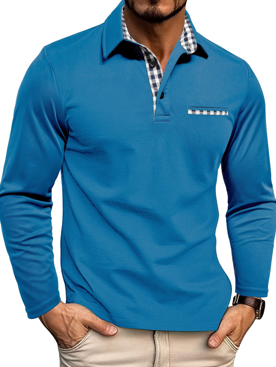 Colton | Refined Long-Sleeve Polo Shirt