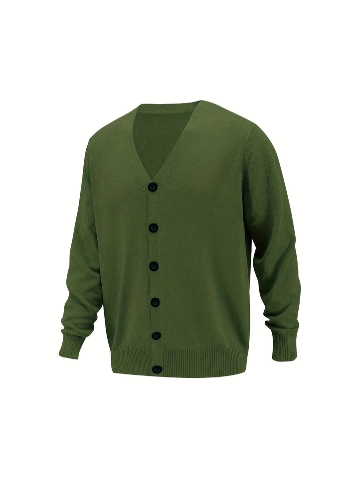 Theodore | Classic V-Neck Cardigan