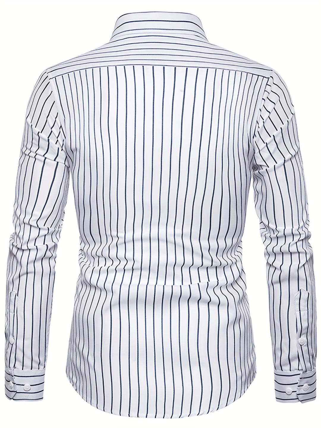 Roland | Men's British Stripe Long Sleeve Shirt