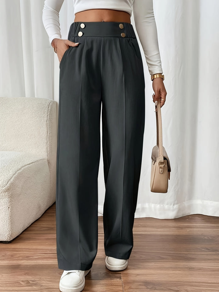Florence | Tailored Straight-Leg Trousers