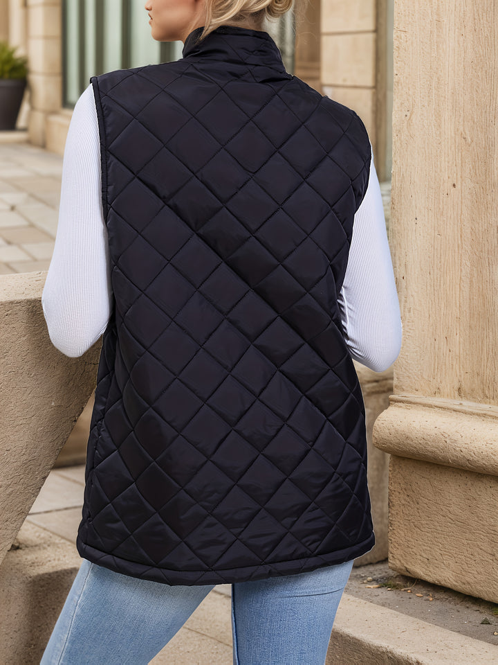 Bellamy | Quilted Longline Vest