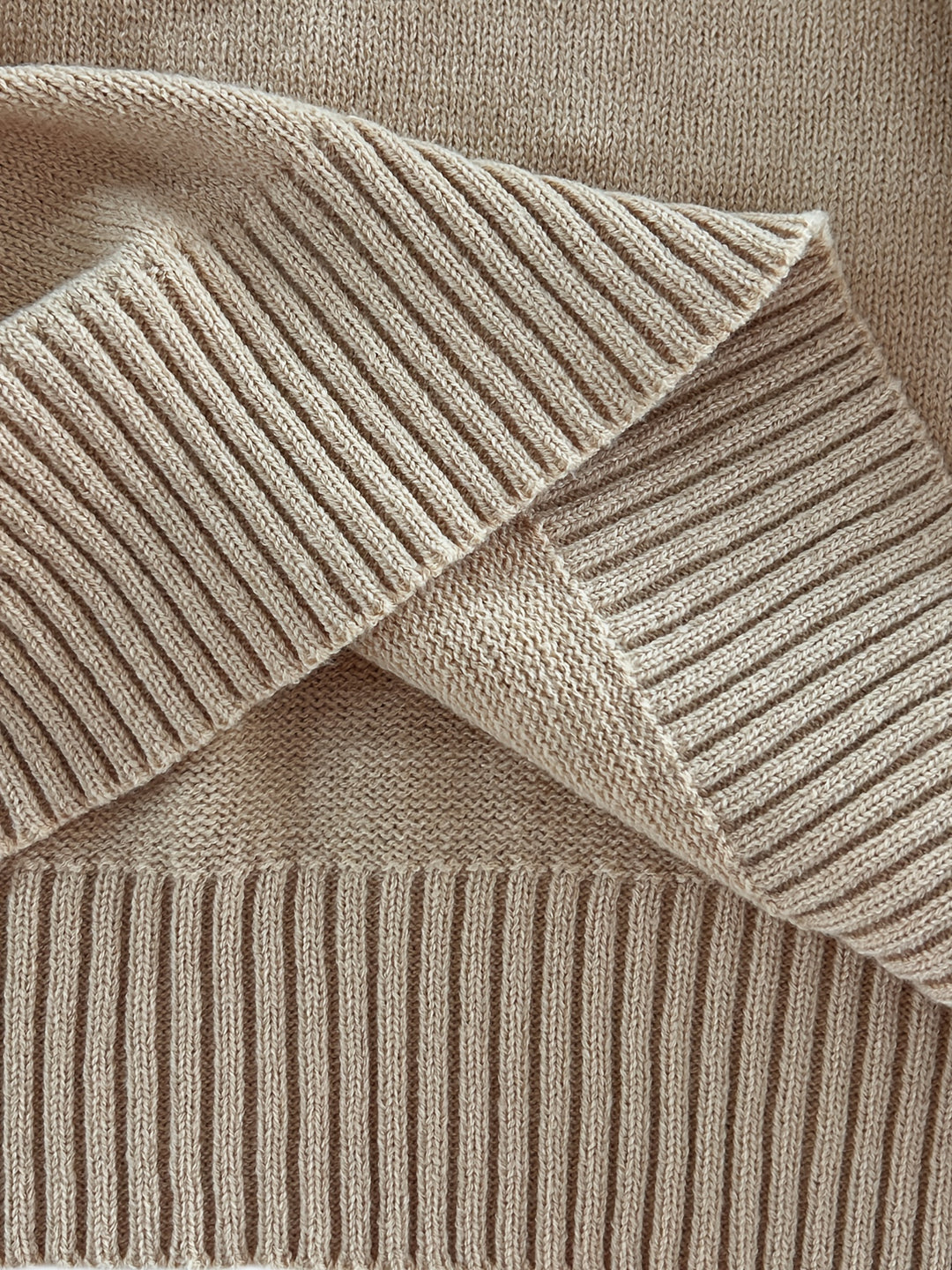 Sebastian | Relaxed Knit Polo Sweater