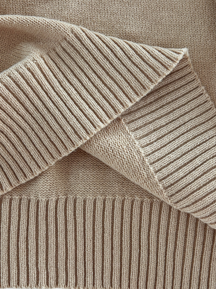 Sebastian | Relaxed Knit Polo Sweater