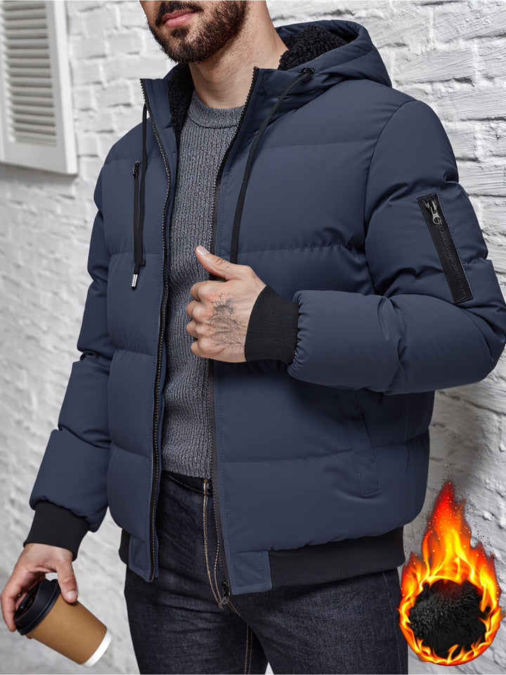 Callum | Quilted Hooded Puffer Jacket