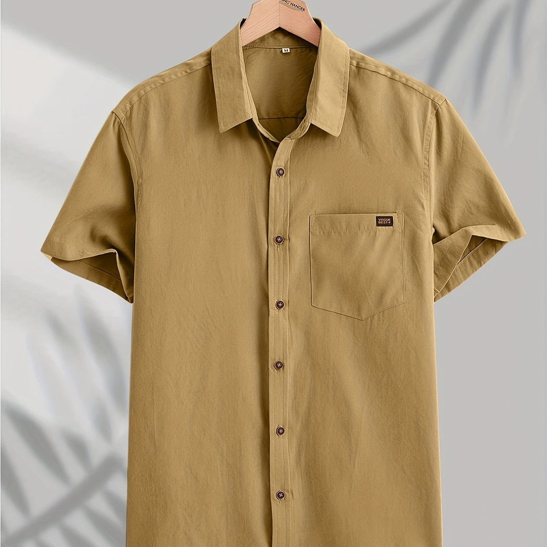 Martin | Men's Casual Short Sleeve Button-Up Shirt