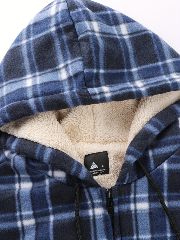 Graham | Cozy Hooded Zip Jacket