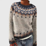 Solvej | Nordic Patterned Knit Sweater