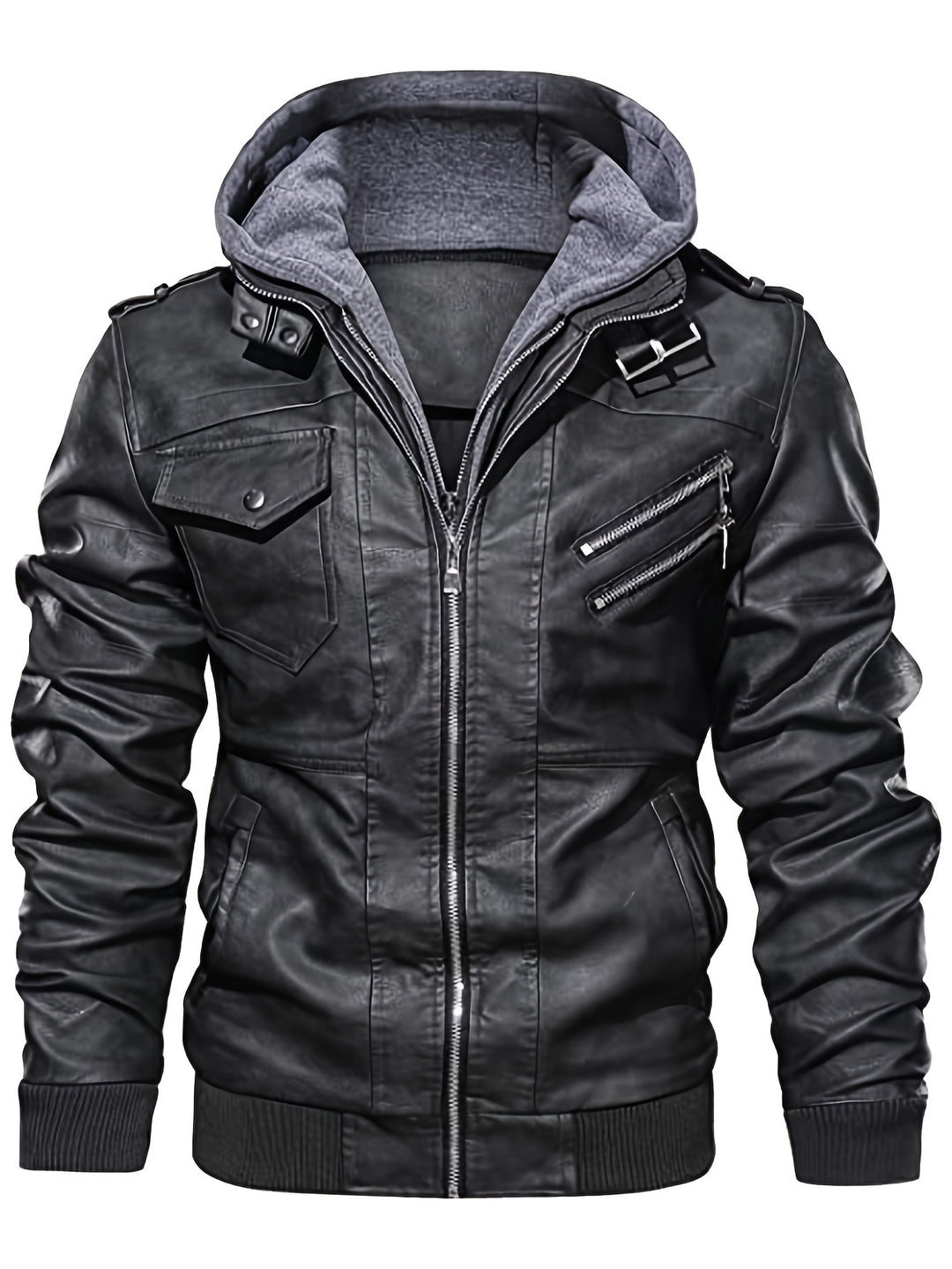 Declan | Hooded Rider Jacket