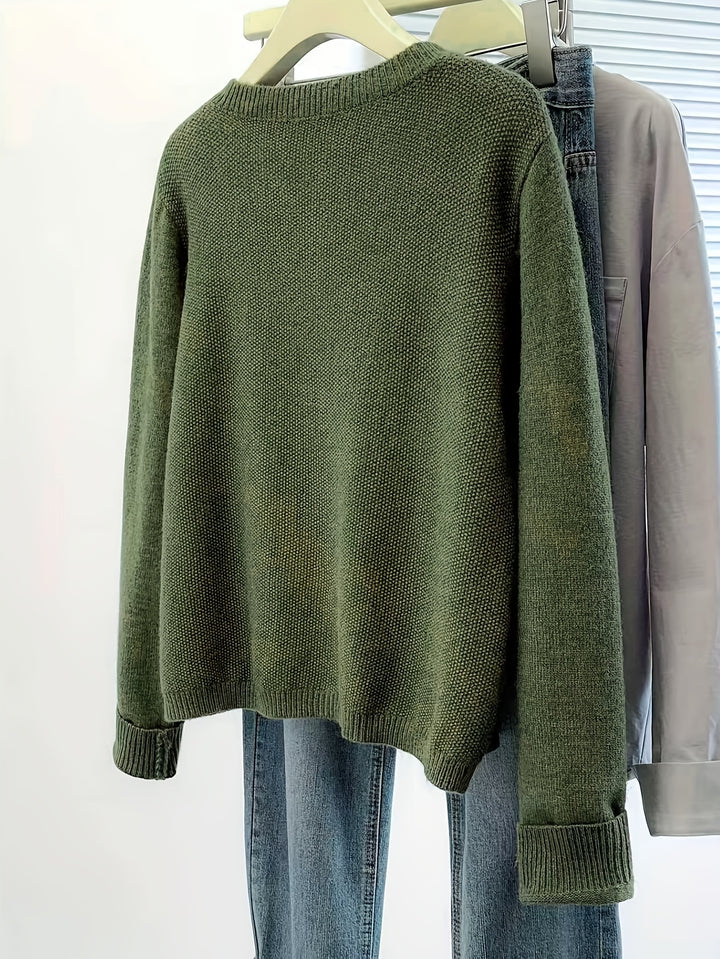 Katherine | Relaxed Button-Front Cardigan