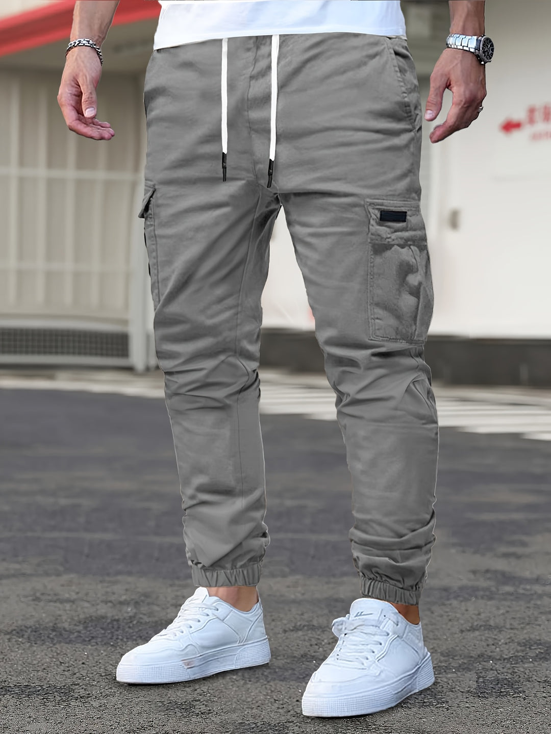 Rory | Tapered Cargo Joggers