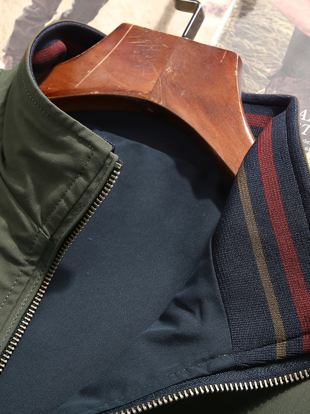 Conrad | Reversible Stand-Collar Bomber Jacket