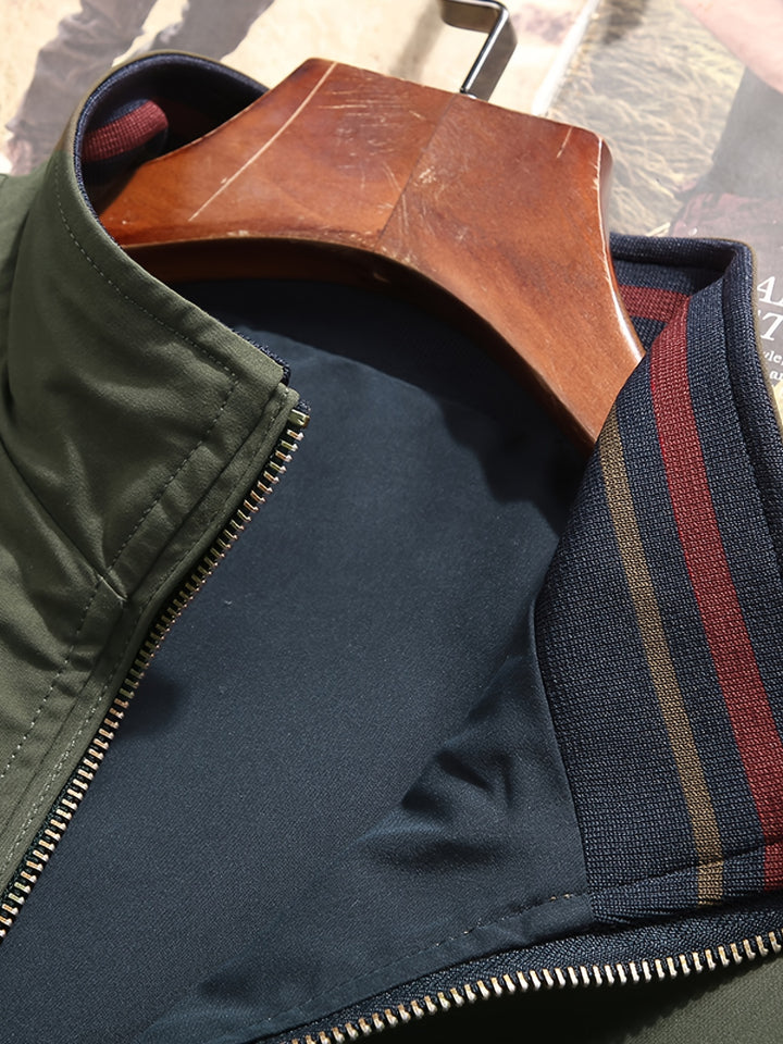 Conrad | Reversible Stand-Collar Bomber Jacket