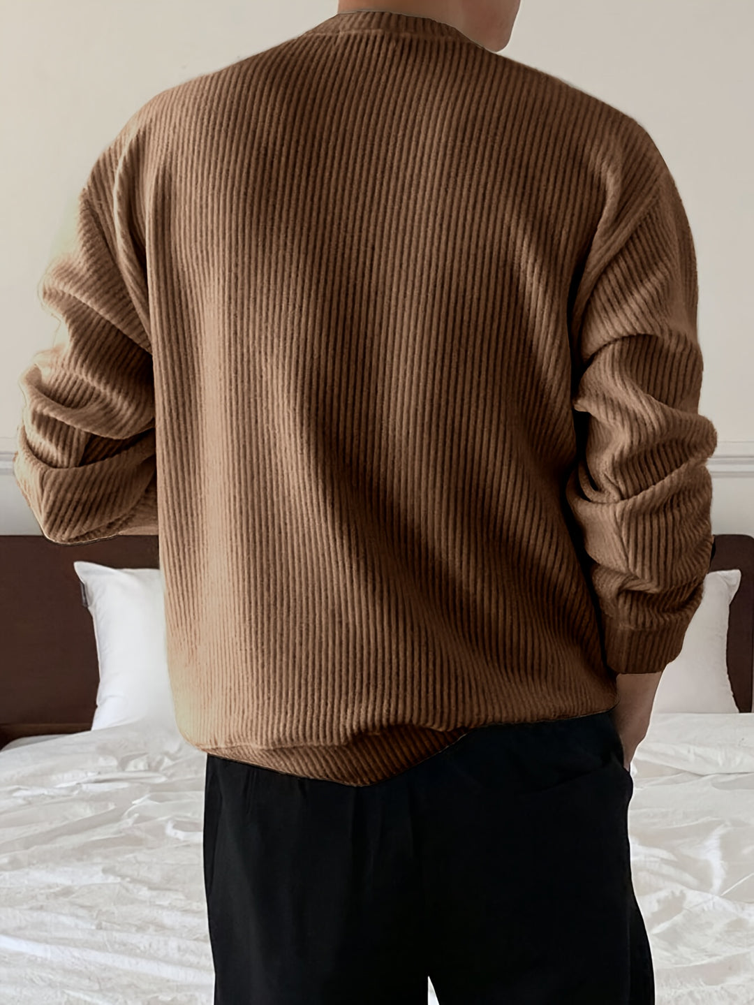 Rupert | Ribbed Crew Neck Sweater