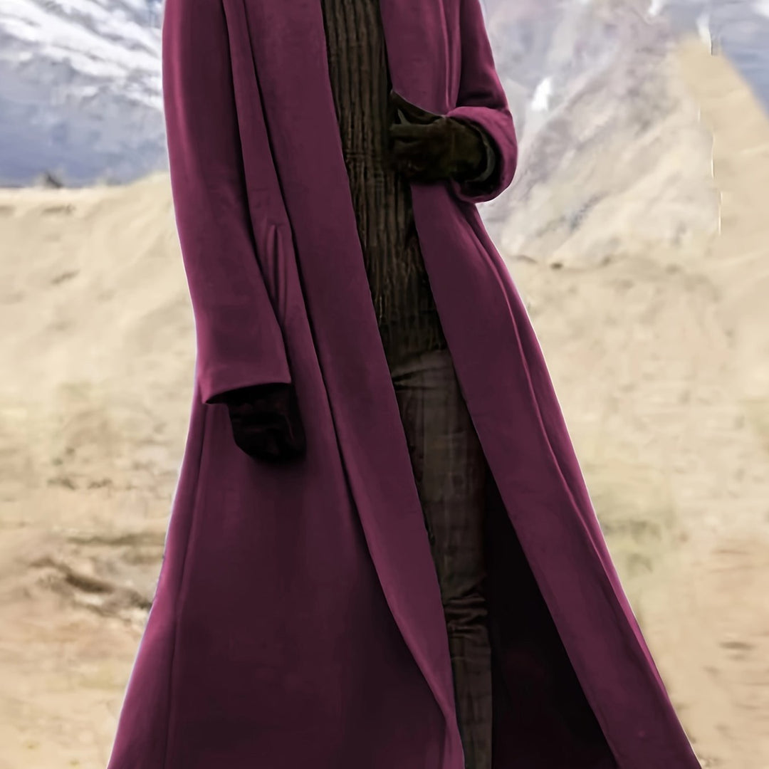 Eleonora | Draped Longline Coat