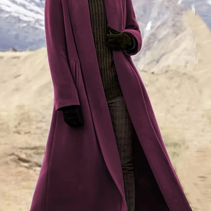 Eleonora | Draped Longline Coat