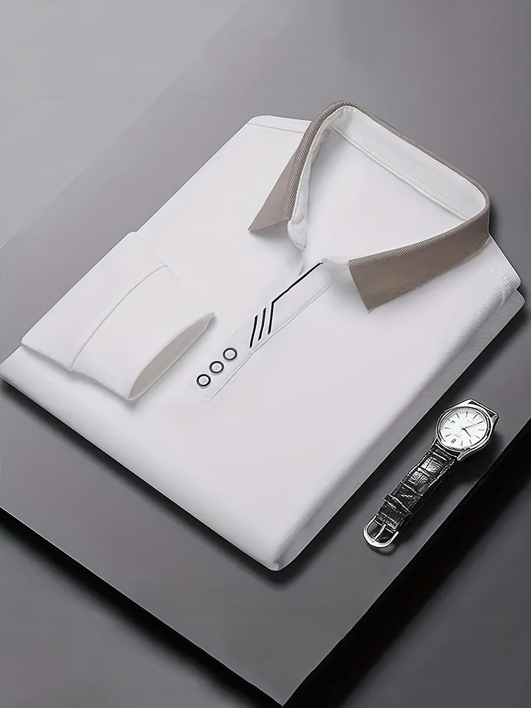 Alden | Refined Long-Sleeve Polo Shirt