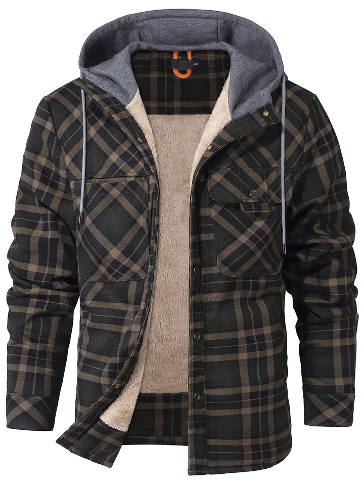 Rhett | Rugged Hooded Shirt Jacket