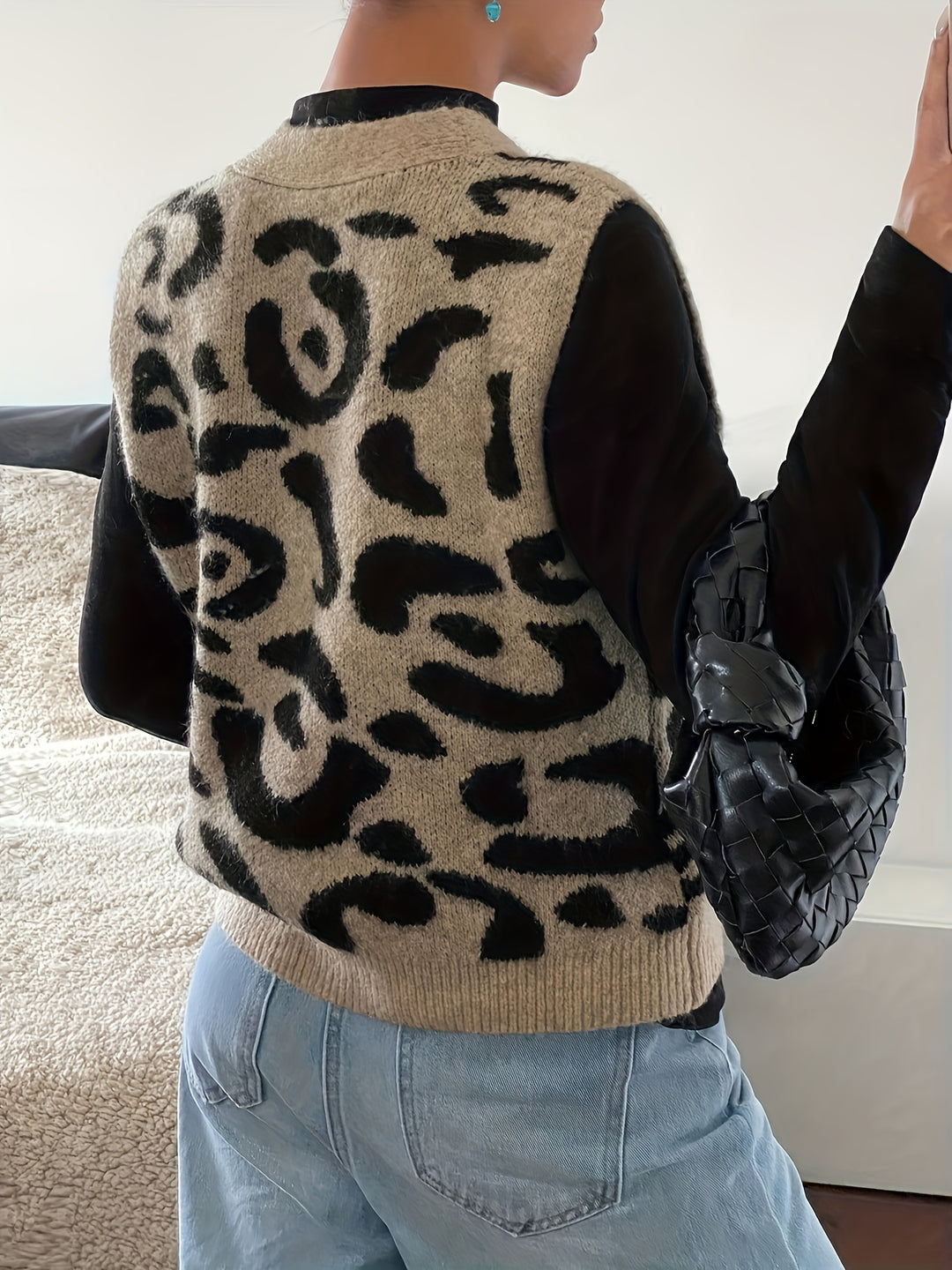 Talia | Button-Front Knit Vest