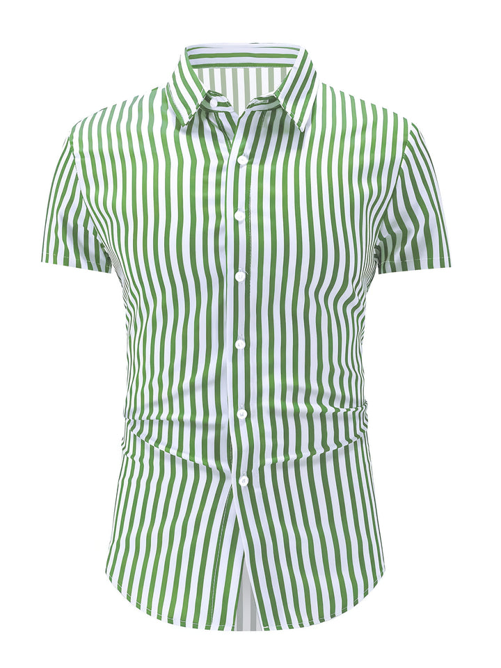 Sinclair | Men's Striped Short Sleeve Shirt