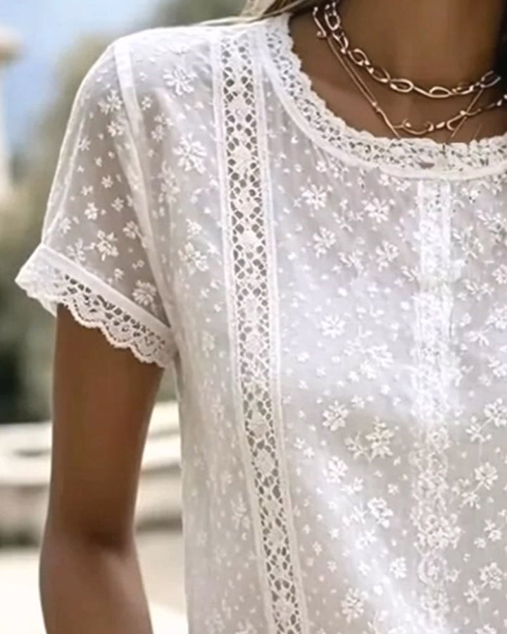 Juliette | Lace Detail Blouse