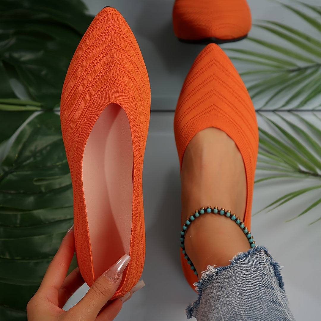 Diane | Pointed-Toe Ballet Flats