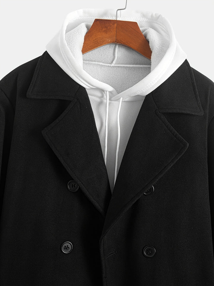 Julian | Refined Double-Breasted Overcoat