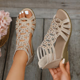 Jeanette | Women's Supportive Wedge Sandals for All-Day Comfort