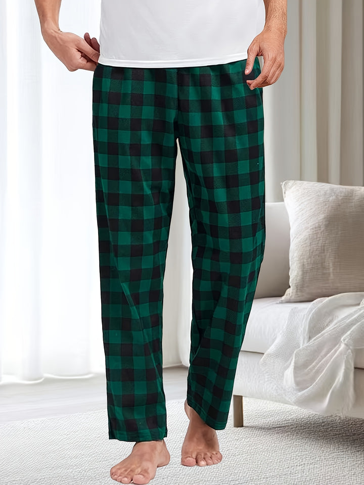 Bennett | Cozy Plaid Lounge Pants