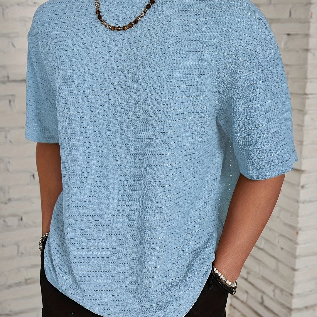 Drew | Men's Casual Crew Neck T-Shirt