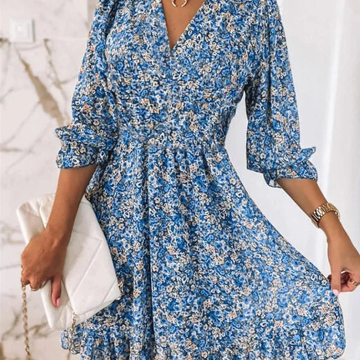 Estella | Elegant Floral Summer Dress