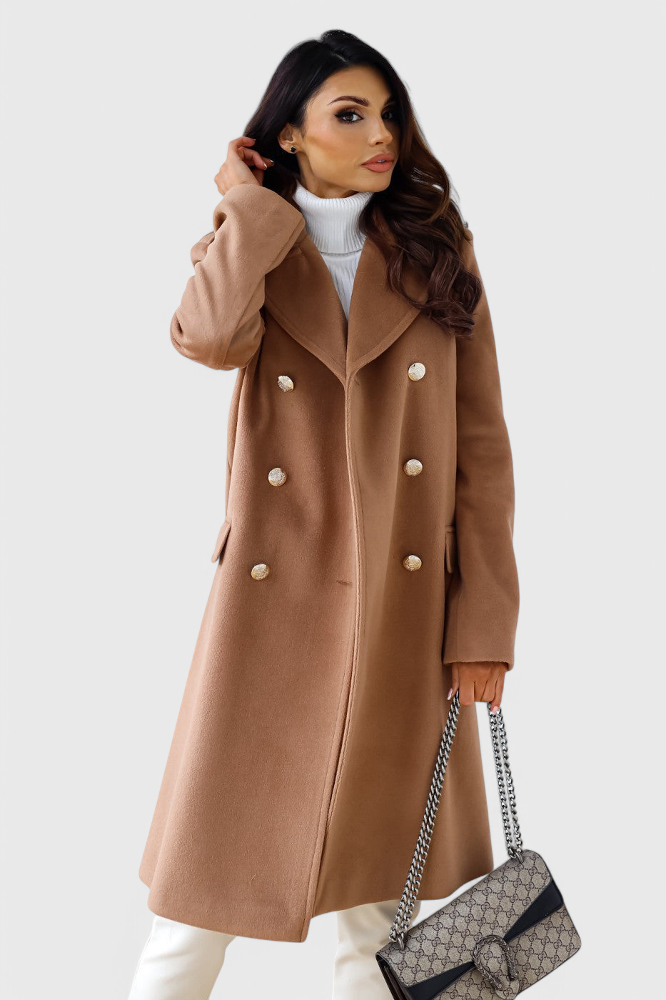 Vivienne | Tailored Double-Breasted Coat