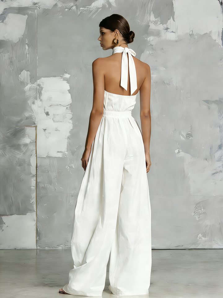 Selene | Elegant Halter-Neck Jumpsuit