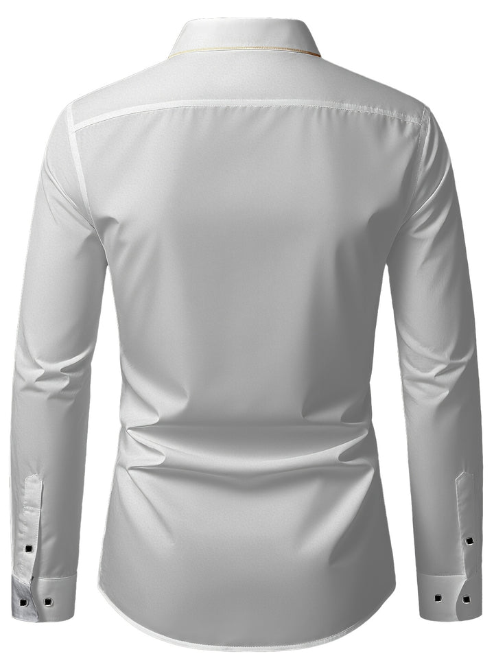 Vance | Men's Slim Fit Long Sleeve Dress Shirt