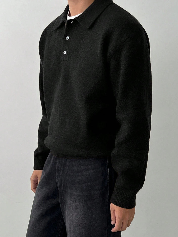 Sullivan | Refined Polo-Collar Sweater