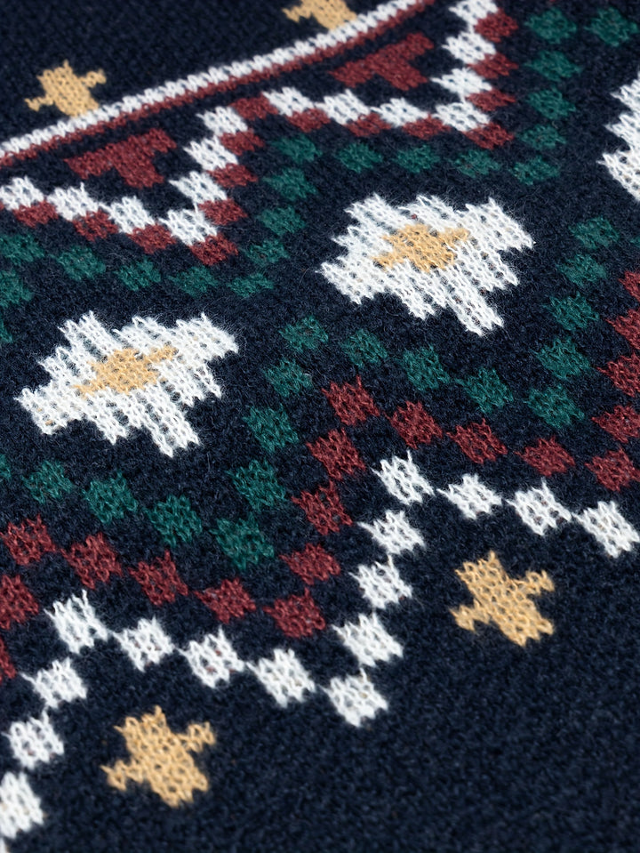 Callum | Heritage Patterned Sweater