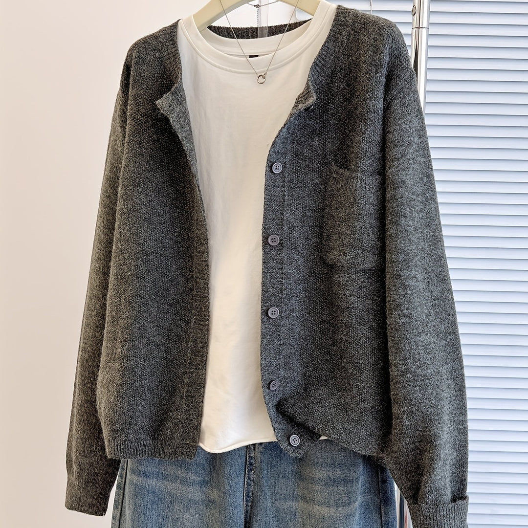Katherine | Relaxed Button-Front Cardigan