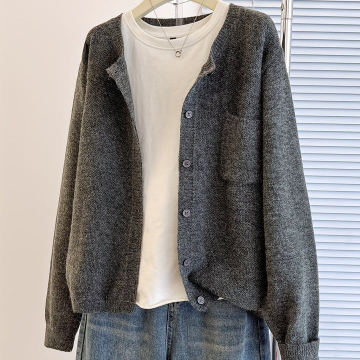 Katherine | Relaxed Button-Front Cardigan