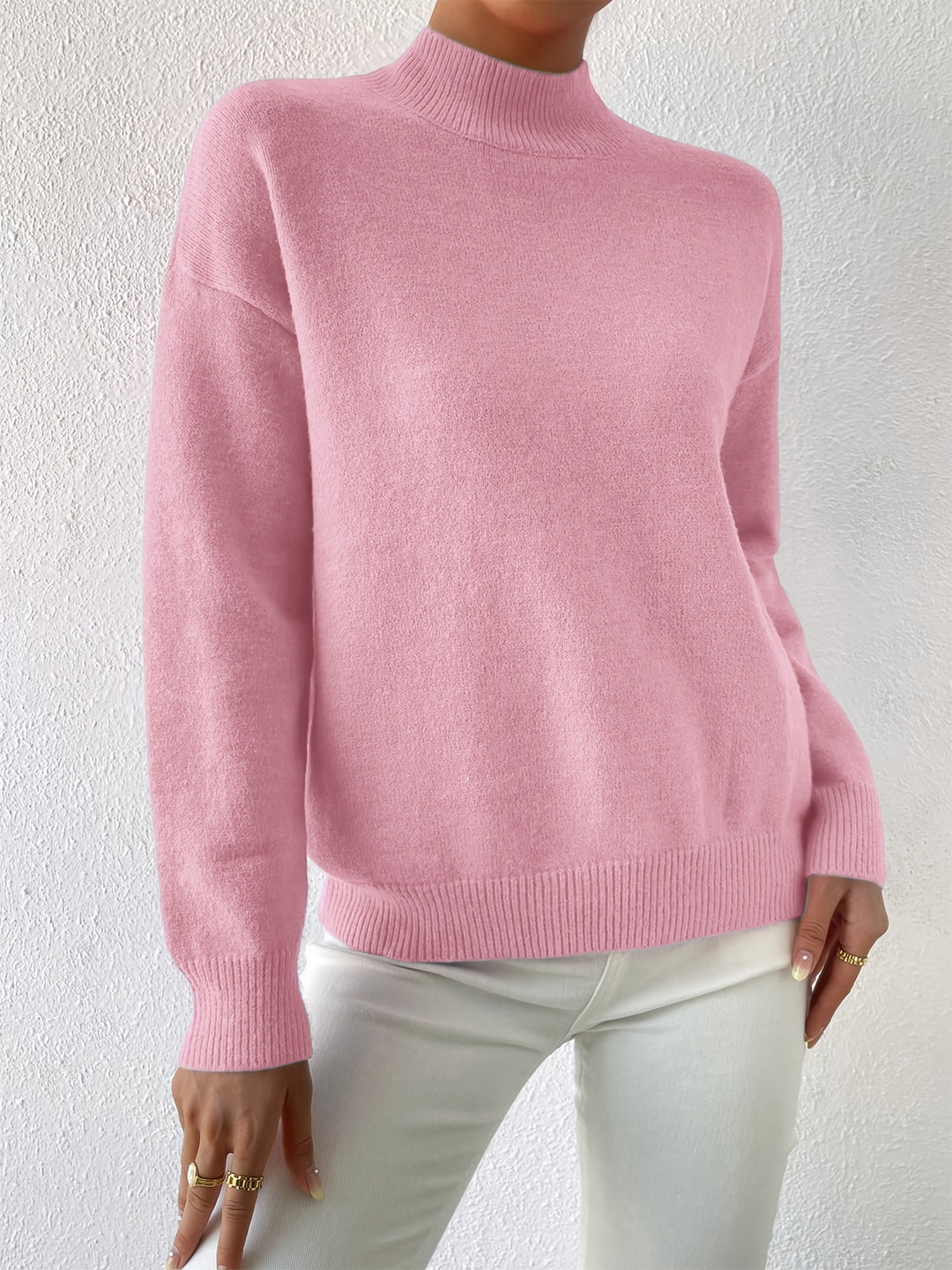 Juniper | Relaxed Mock Neck Sweater