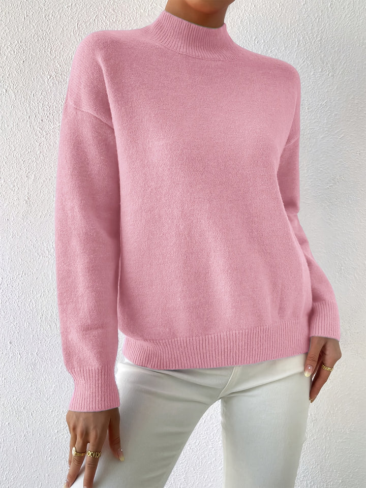 Juniper | Relaxed Mock Neck Sweater